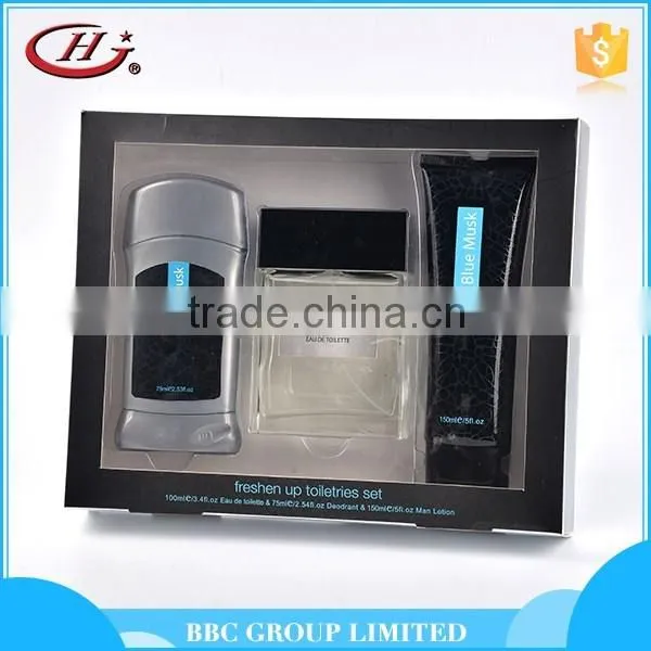 BBC Men's Range Man Suit 002 Wholesale custom men skin care branded toiletries set