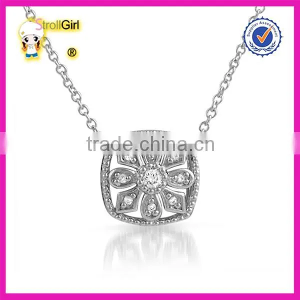 Single Cut Diamond Charm Pendant Fashion Peace Sign Sign Pave Diamond Jewelry Manufacturer