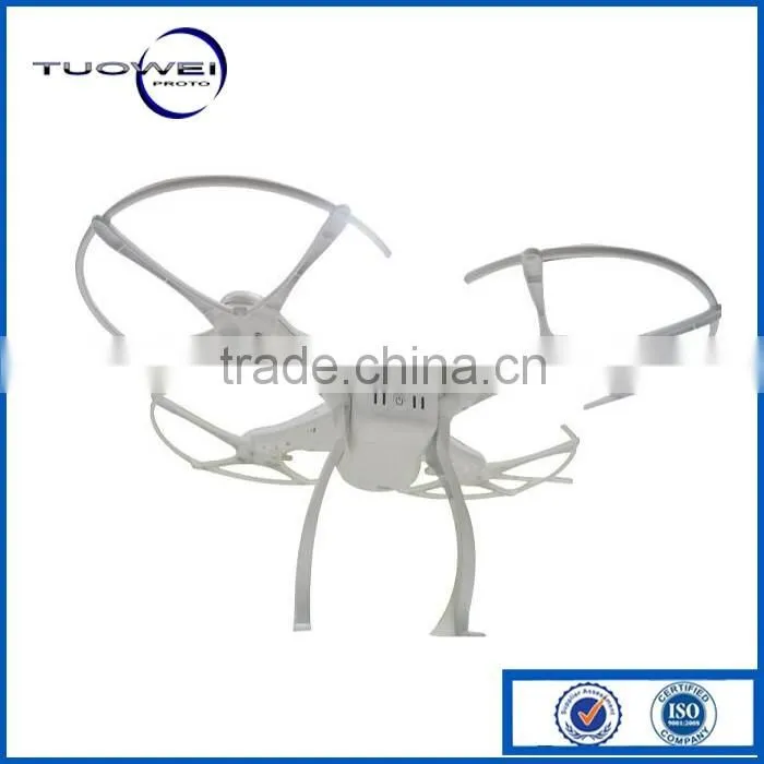 Custom CNC Machining ABS Plastic Unmanned Plane Model Prototype
