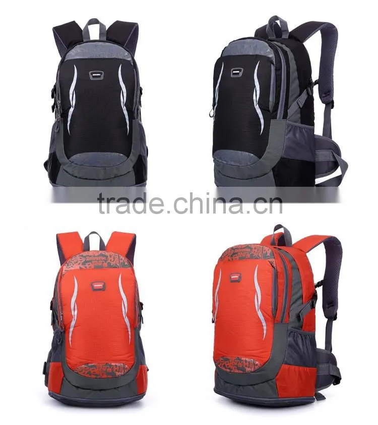 2016 new design extensible casual outdoor travel backpack, hiking backpack