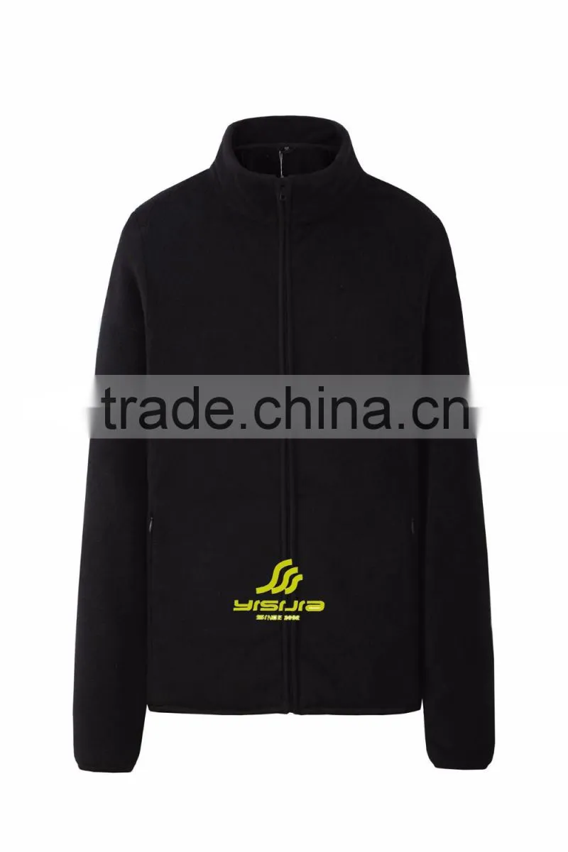 Female and male Outdoor wear custom brand fleece softshell jacket