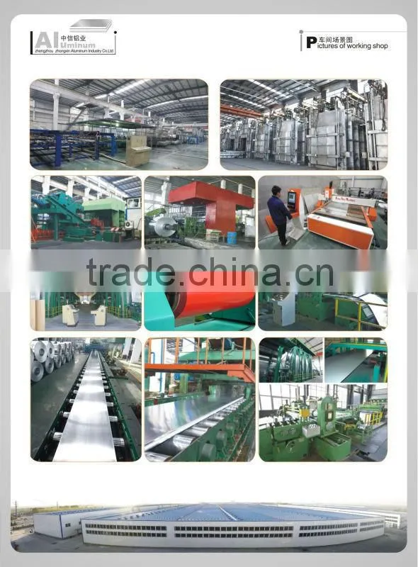 factory sell 5754 H111 painted aluminum sheet for acp construction