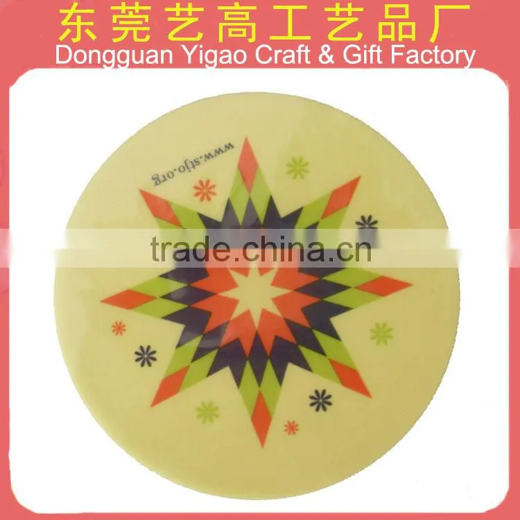 Personalize PVC club beer cup coaster for home decoration