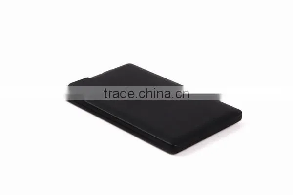 AWC714 2000mah portable slim card usb smart power bank for samsung with fast charger