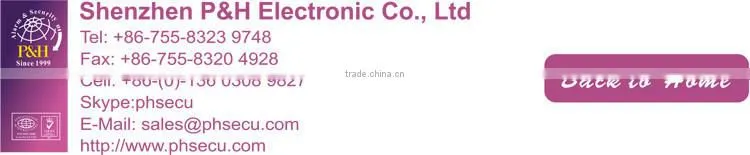 High-tech dual voltage 12V 24V tempreture heat detector for warehouse,garage,home