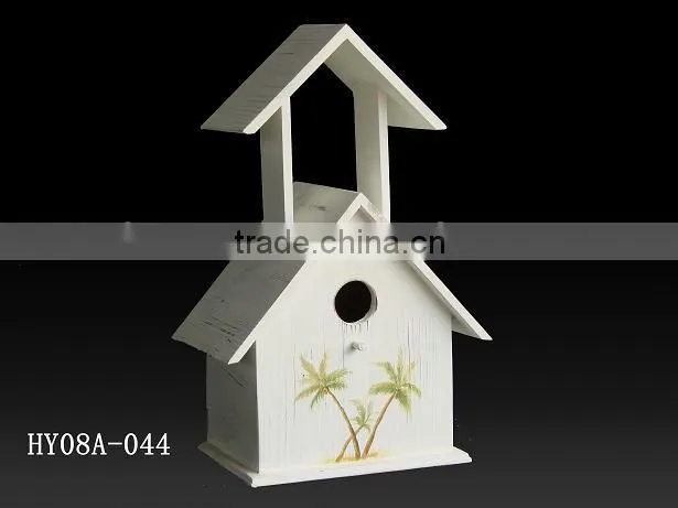 Classic country style wood bird case