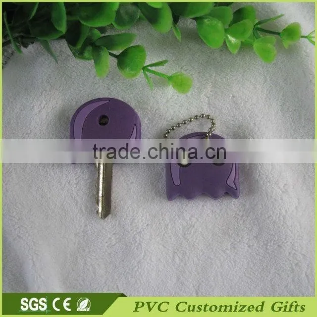 Cheap wholesale custom 3d soft pvc key cover
