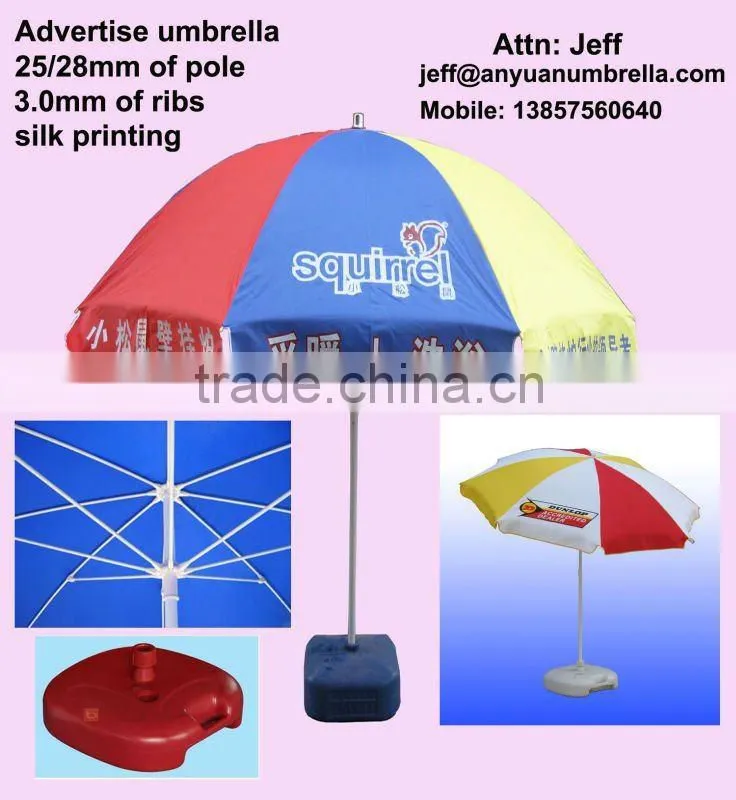 promotional umbrellas with customized designs