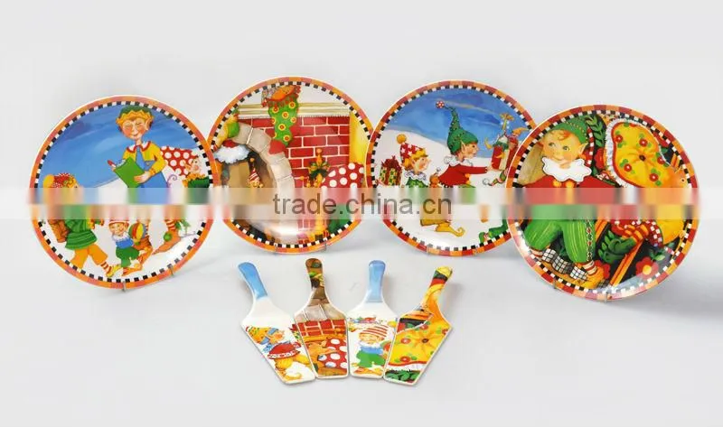 wholesale cake plate, ceramic fruit plate, porcelain pizza plate
