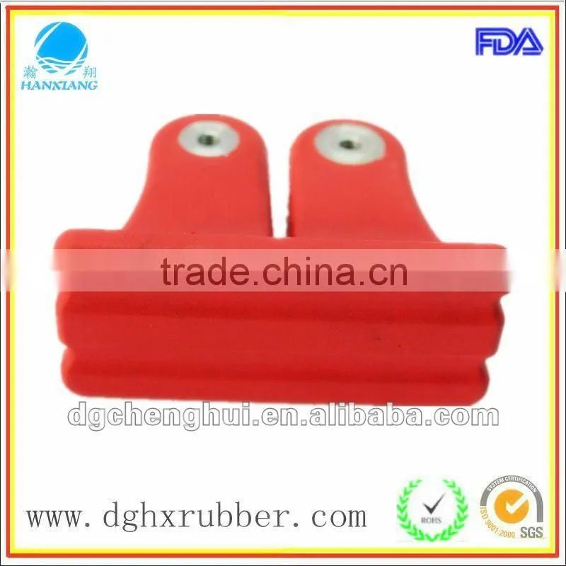 Red rubber bumper