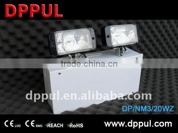 2016 Popular Rechargeable emergency Twinspot Light DP/NM3/20WZ