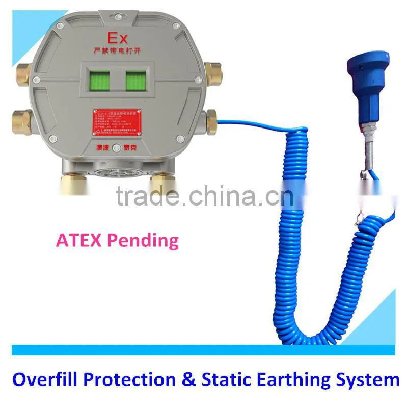 Vehicle Static Earthing System for tank truck Ground Detector