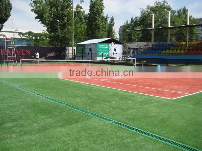10mm artificial grass for tennis court with 8 years warranty