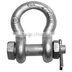 bolt type anchor shackle