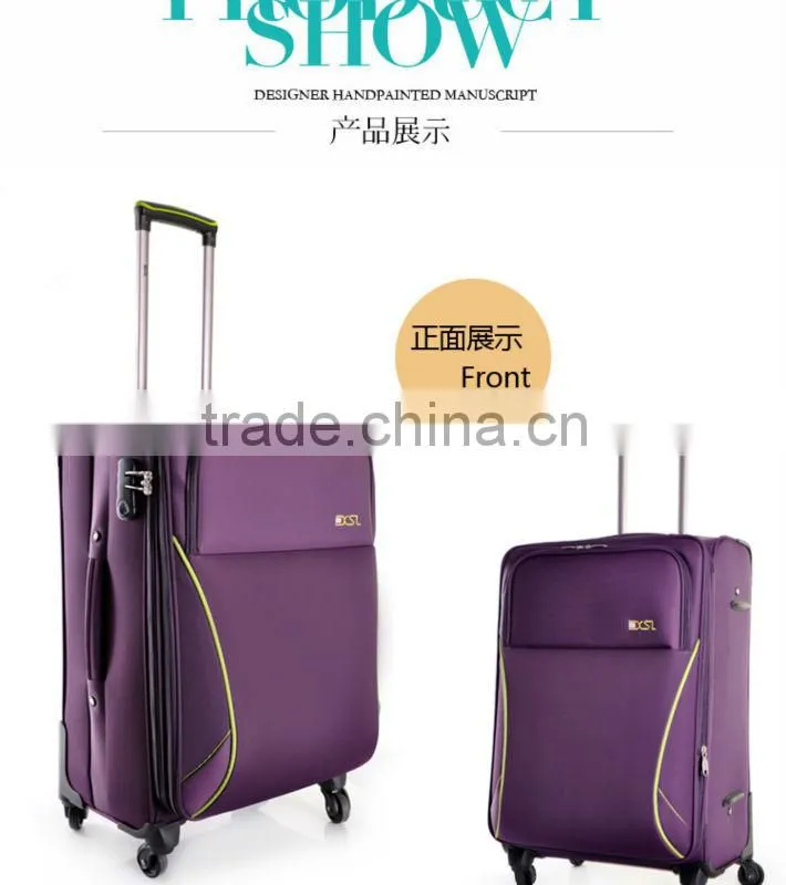 Polyester washable luggage trolley