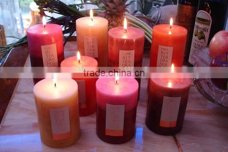 snowflake candle