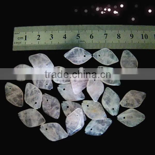 Semi Precious Stone Petal Flower Accessory
