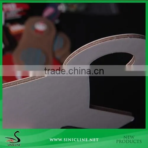 Sinicline Paper Hanger for Baby Clothes with Custom Logo