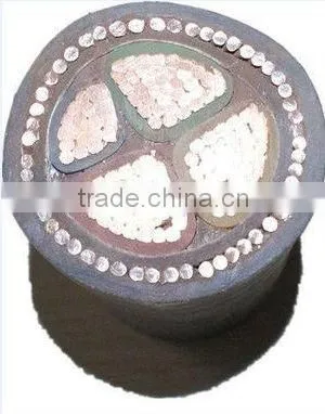 0.6/1KV 4 Core CU/ XLPE Insulated Steel Wire Armoured Power Cable