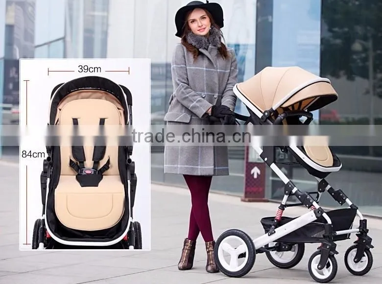 High View Folding Baby Stroller