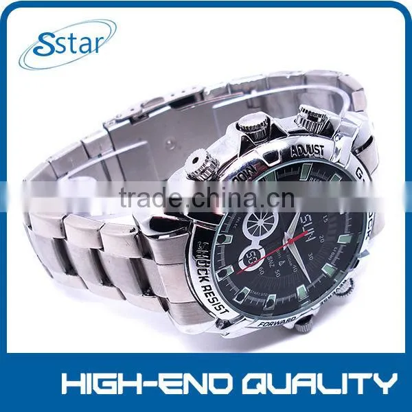 2014 best seller HD dvr hidden camera watch
