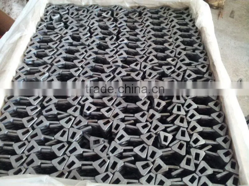 Casted steel Brace end for Ringlock scaffolding system
