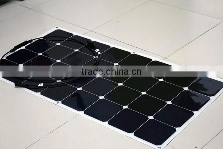 High efficiency flexible solar panel 200w