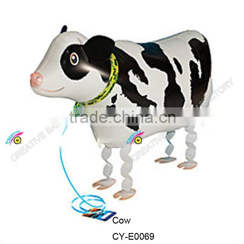 2015 Hot sale animal shaped walking pet balloon helium walking pet balloon walking rabbit balloon