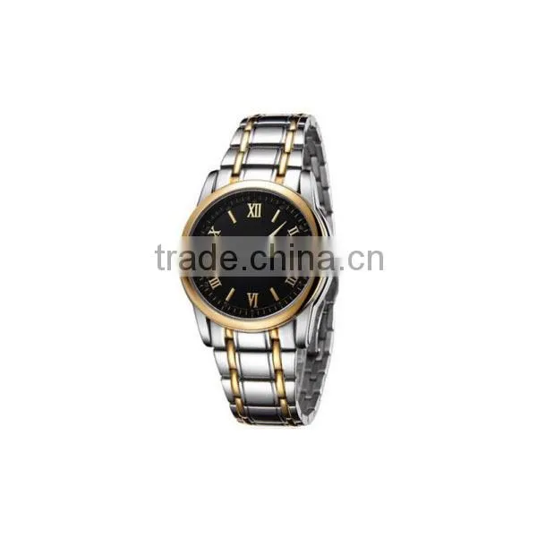 Fashionable roman numberals stainless steel watch strap
