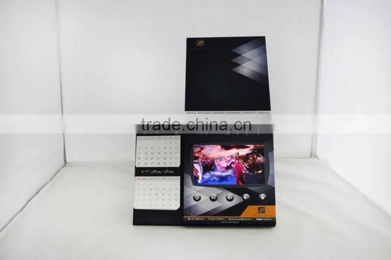 2015 popular lcd screen book for famous car advertising