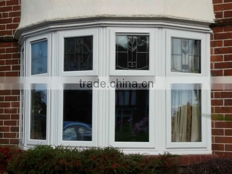 Hot economic UPVC fix window and double casement window with high quality/cheap price
