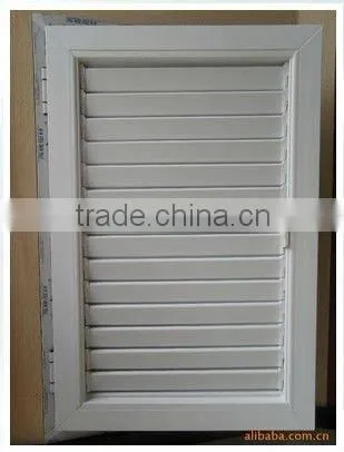 Pvc shutter window,upvc louver shutter window,pvc louver windows