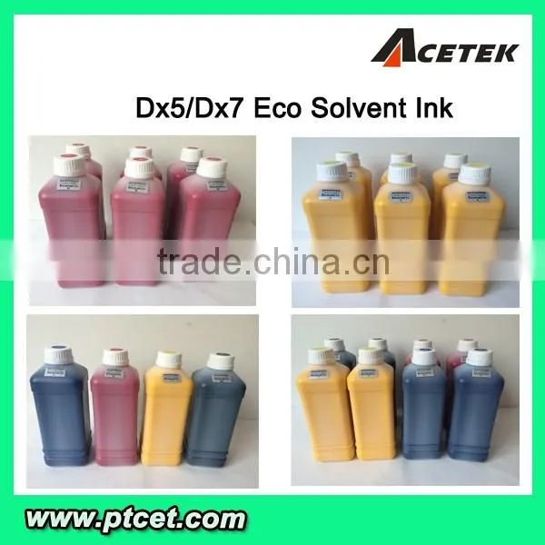 Acetek hot china products wholesale galaxy dx5 eco ink