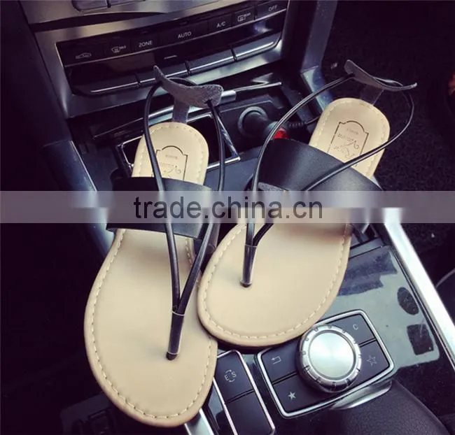 Summer new model flat strap sandals women casual flat shoes ladies Roman sandal