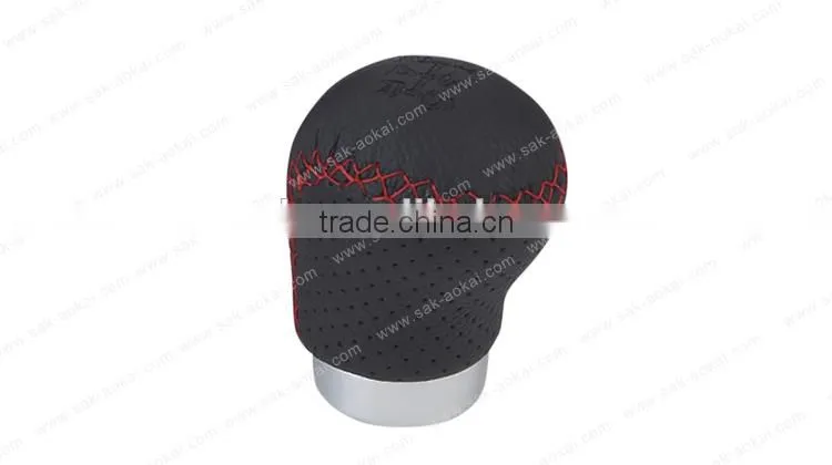 Red Stitched Gear Shift Knobs Leather Knobs