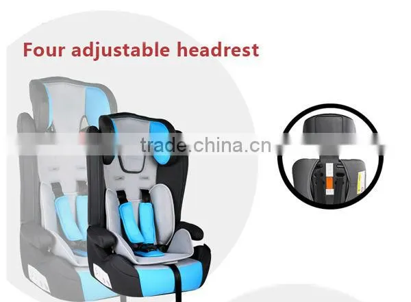 Luxury Design Safety Baby Car Seat for children 9 to 36 kgs with ECE R44/04 Certificate
