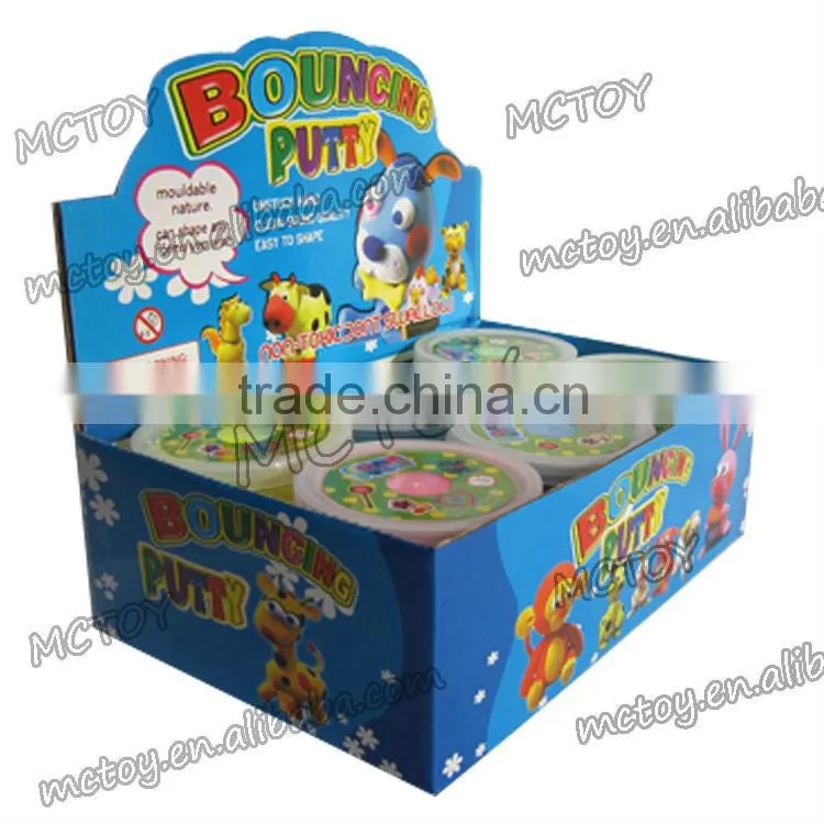 Factory supplier foam putty bouncing putty diy bouncing putty toy bouncy putty bouncing foam putty jumping clay/putty