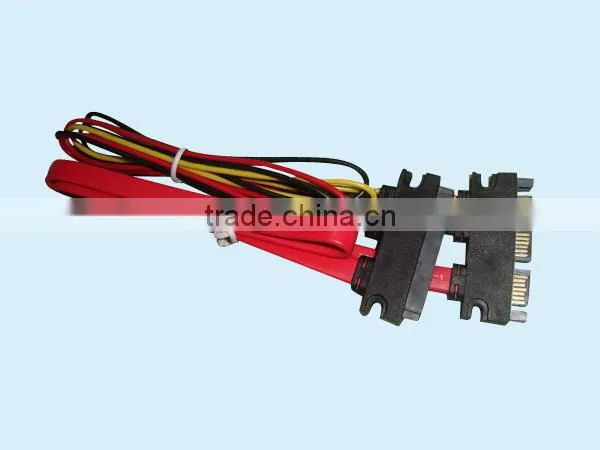 7+15pin m/f sata cable