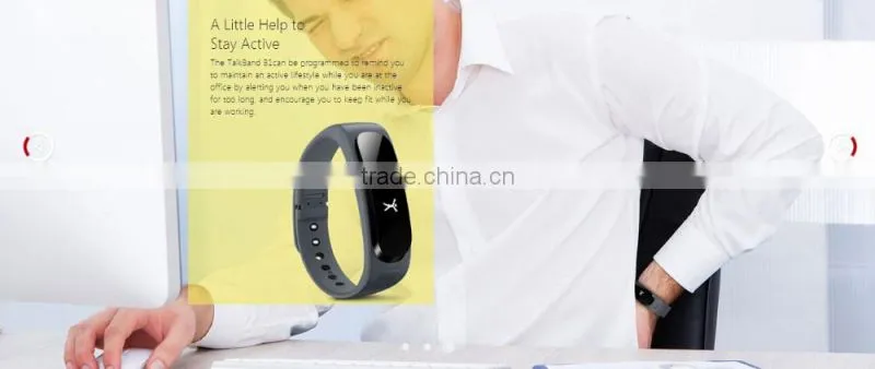 HUAWEI TalkBand B1 Bluetooth Smart Bracelet Fitness wristband Wearable Health Sports Compatible Mobile Phone Device(Grey)