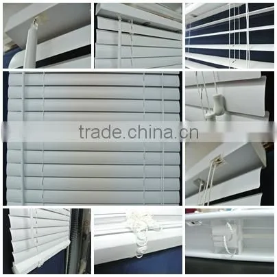 50 mm PVC Venetain blinds Vinyl PVC 2'' lightfiltering blinds with ladder string for home decor