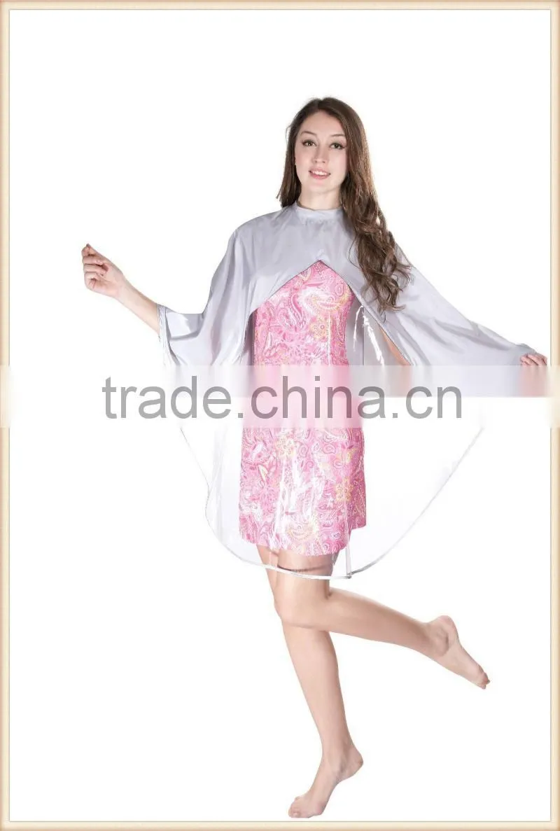 Professional high quality waterproof customized hairdresser capes and aprons