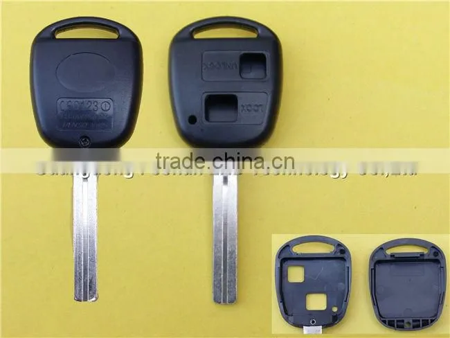 Replacement remote key shell for Toyota 2 button car key fob case TOY40