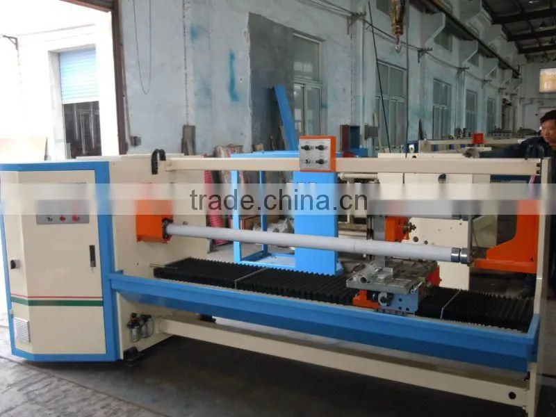 YU-703 Automatic Doubie shafts BOPP slitting machine