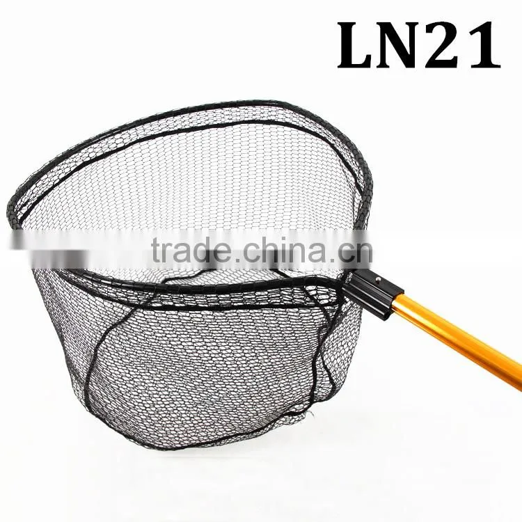 Extension handle landing net