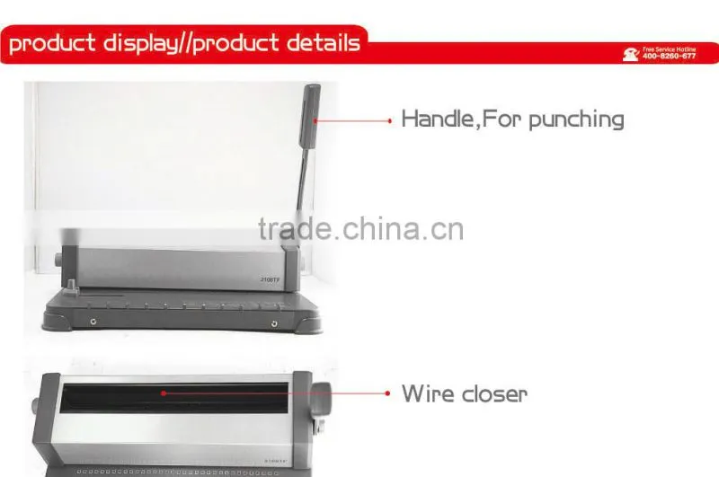 coil binding machine comb binding machine electrical spiral binding machine