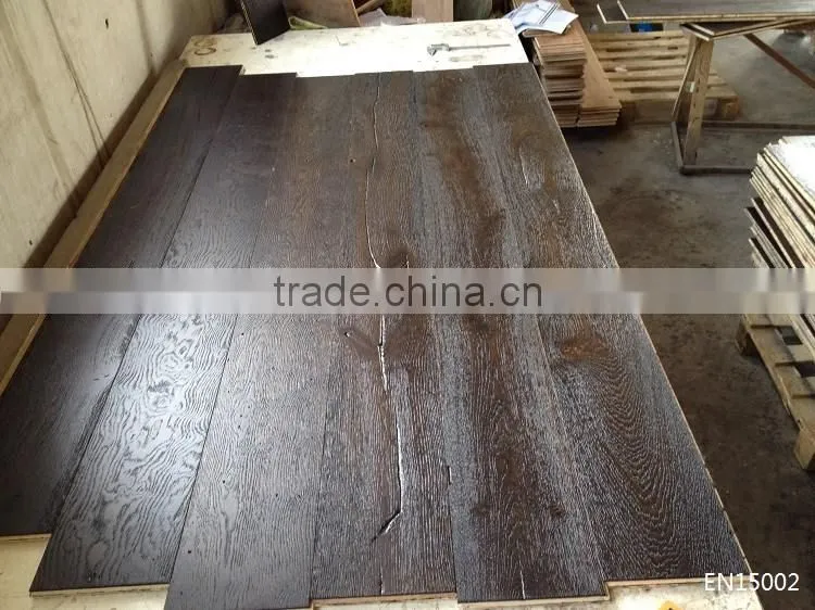 Distressed Phantom Engineered European Oak Wooden Flooring