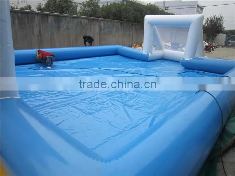 2016 Competitive price PVC tarpaulin PLATO inflatable football Field for sale