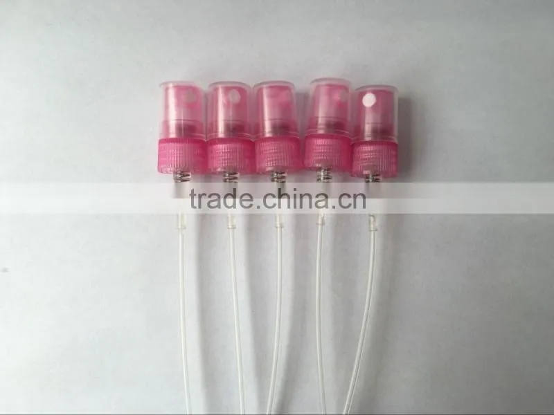 Personal care 12mm plastic perfume mist spray