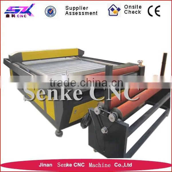1325 laser machines 100w laser tube textile fabric leather cutting fabric roll cutting machine