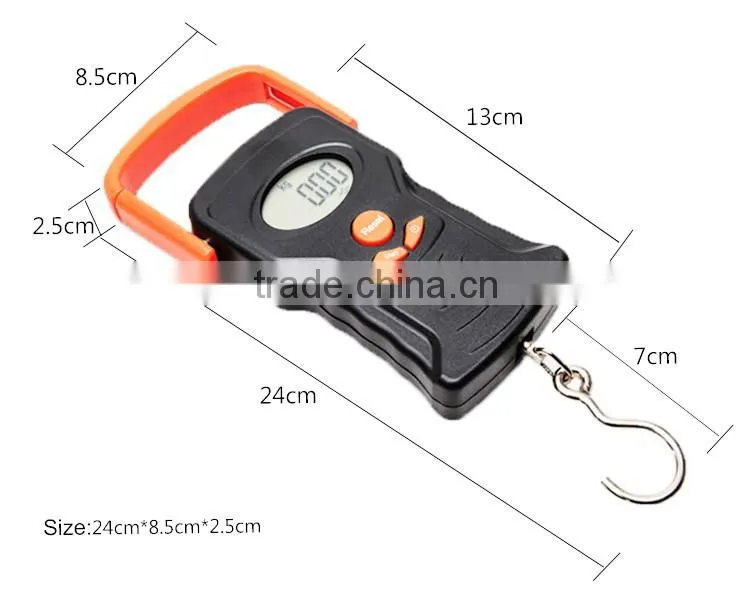 Protable Mini Digital Hanging Luggage Weighing Scale HZ-50